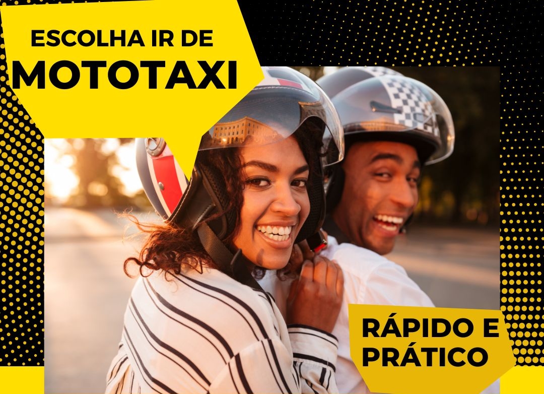 RAPIDEZ: Chamou? Chegou! Coyotes Mototaxi, levando você ao seu destino