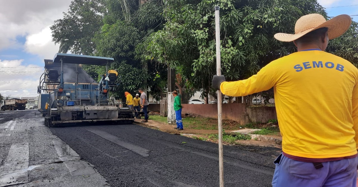INFRAESTRUTURA: Recapeamento chega às ruas do bairro São João Bosco