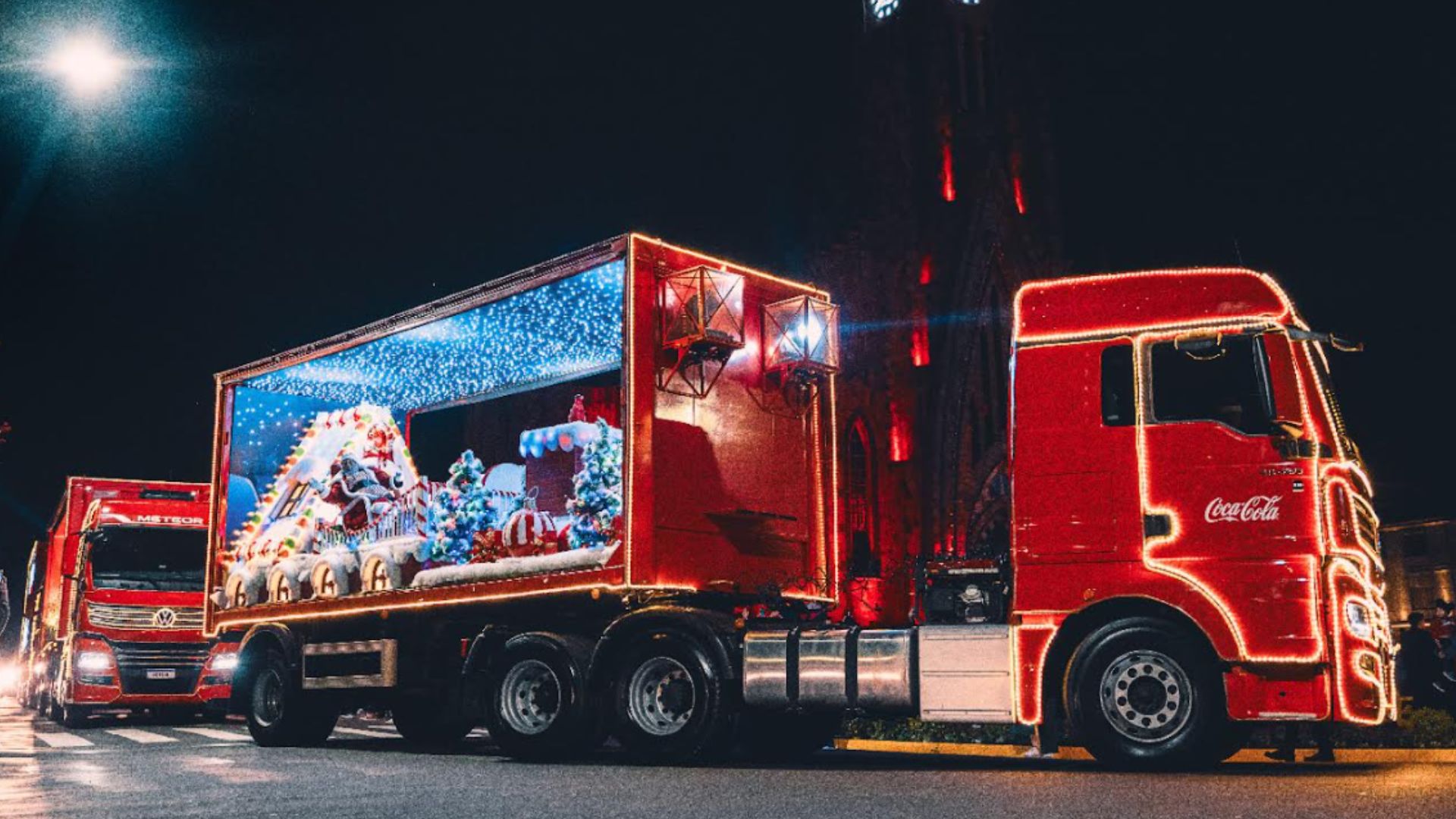 É HOJE: Caravana de Natal da Coca-Cola visita Porto Velho nesta terça (19)