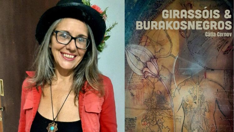 GIRASSÓIS E BURAKOSNEGROS: Cátia Cernov lança livro neste domingo na Casa da Mata, em Porto Velho