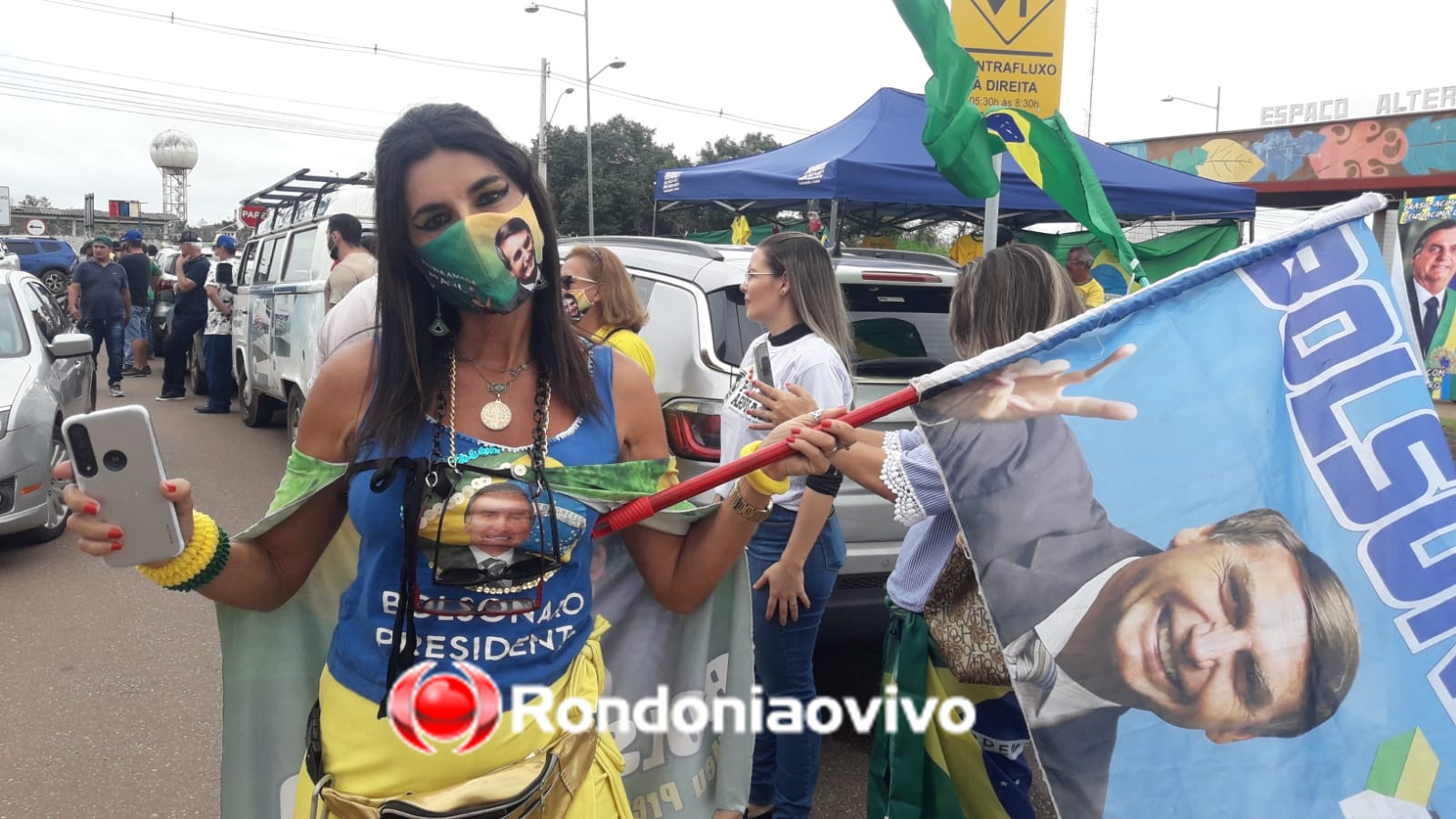 PRESIDENTE EM RO: Mulheres rondonienses expressam admiração pelo presidente Jair Bolsonaro