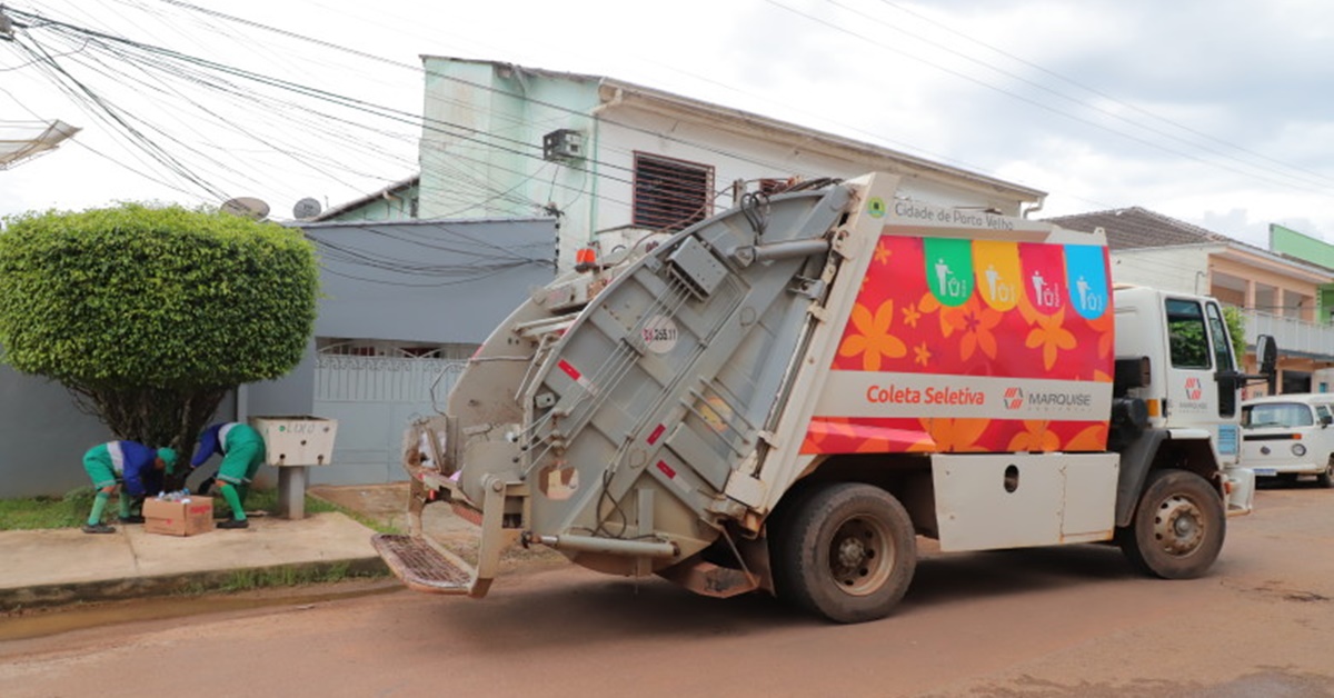 CRONOGRAMA: Porto Velho promove coleta seletiva em bairros e instituições cadastradas