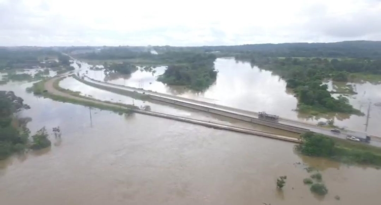 ALAGAMENTO: PRF comunica que BR-421 ficará fechada até a manhã de sábado (26)