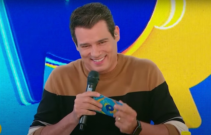 DE VOLTA: Após luta contra câncer, Celso Portiolli retorna ao ‘Domingo Legal’