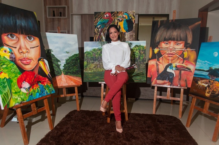 SOLIDARIEDADE: Artista plástica de RO cria rifa para ajudar os refugiados da Ucrânia