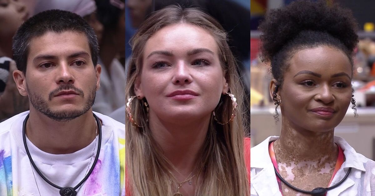 BBB22: Arthur Aguiar, Bárbara e Natália se enfrentam no paredão desta semana