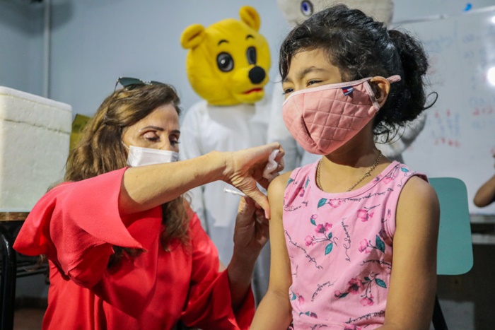 COVID-19: Cobertura vacinal com 1ª dose em crianças ainda é de 26% em Porto Velho