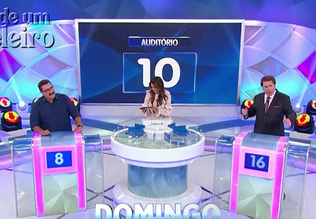 VÍDEO: Silvio Santos vira jogador e 'briga' com Ratinho sob comando de Patricia Abravanel