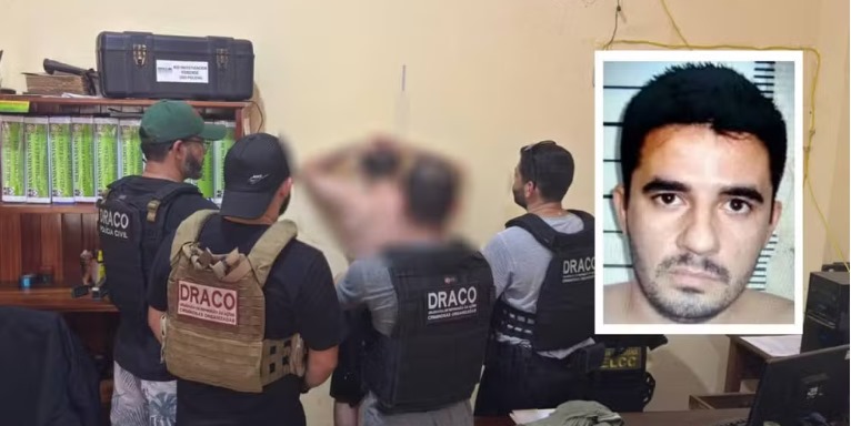 ALTA PERICULOSIDADE: 'Nem da Gerusa', foragido do Ceará é preso na Bolívia com apoio da polícia de RO