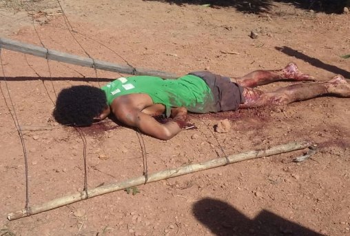 Caseiro é encontrado morto com tiro de  escopeta 
