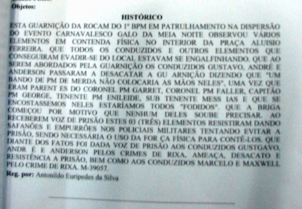 CARNAVAL 2007 - Jovens brigam, ameaçam PMs e são presos na praça