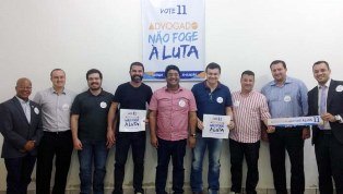 OAB 2015 - Juacy apresenta propostas e recebe apoio em vários municípios