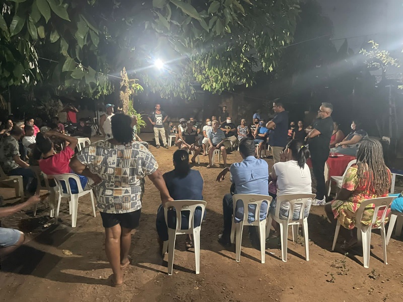 DEMANDAS: Valtinho Canuto participa de encontro com moradores do bairro Jardim Eldorado