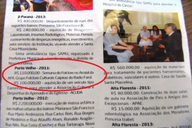 AFA NÃO RECEBEU 200 MIL - Assessoria da ALE alega erro de digitação em informativo de Herminio Coelho