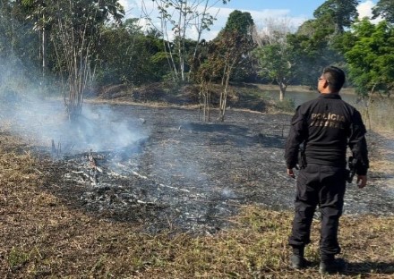 OPERAÇÃO: PF prende homem em flagrante por queimada ilegal em Rondônia