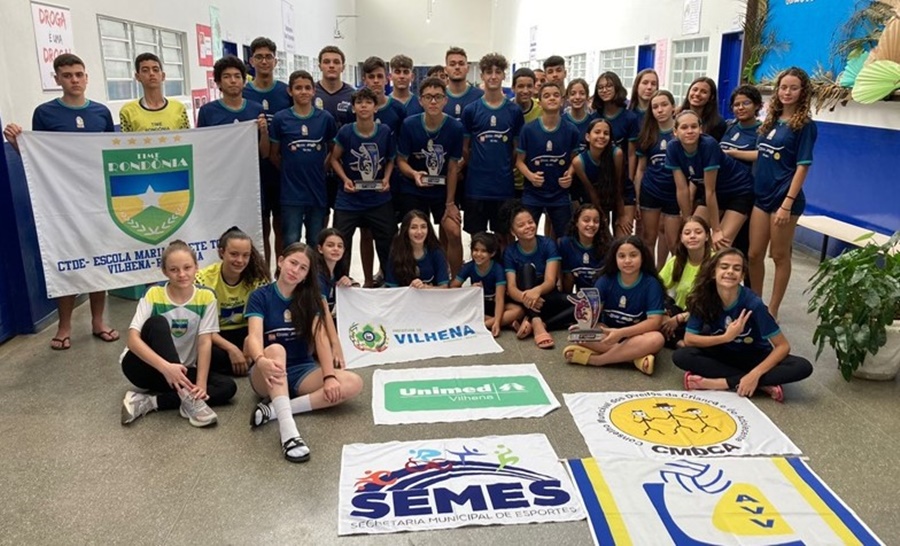CRAQUES DO VOLEI - Atletas da Associação Vilhenense conquistam medalhas no Mato Grosso