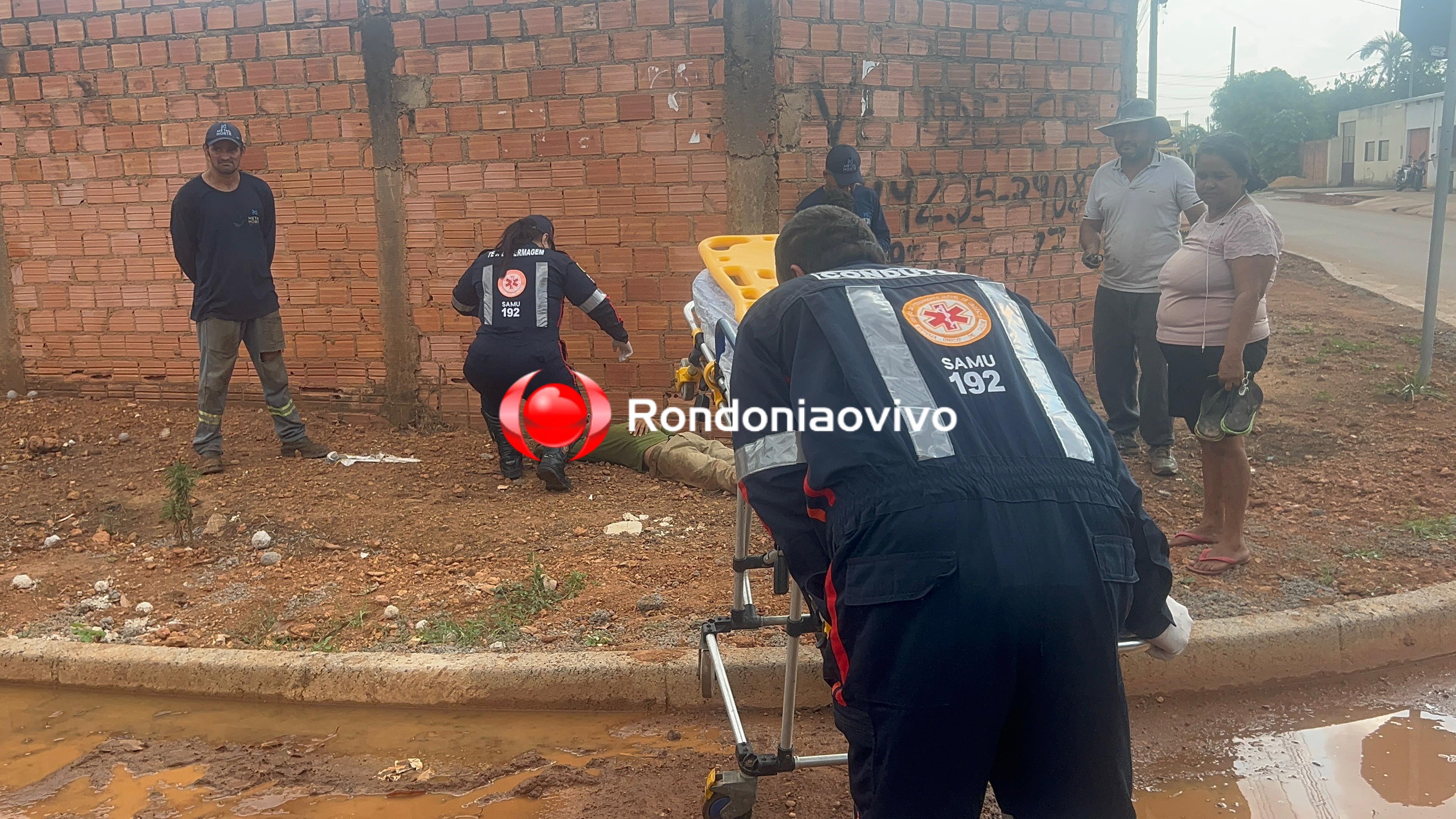 URGENTE: Adolescente é atropelado por caminhão na zona Leste