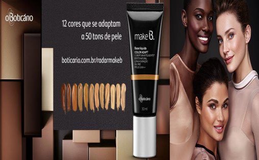 Make B. apresenta 12 cores de base para mais de 50 tons de pele