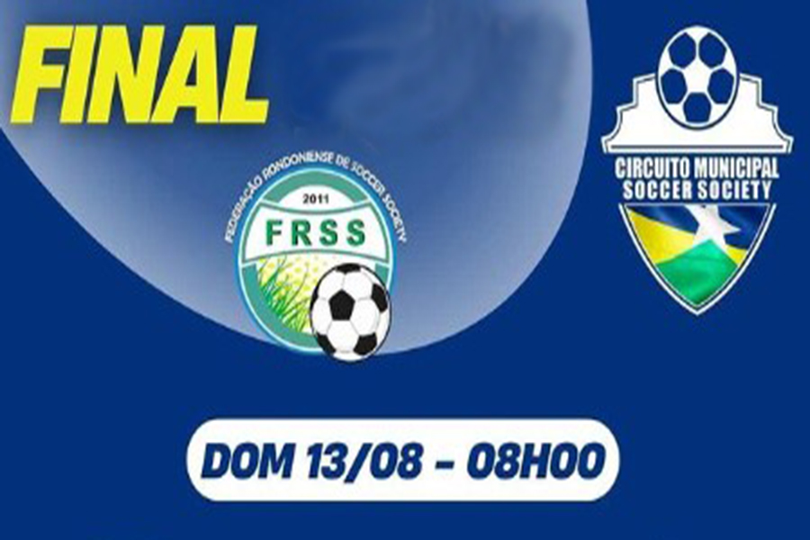 FUTEBOL: Final do Circuito Municipal Soccer Society acontece neste domingo (13)