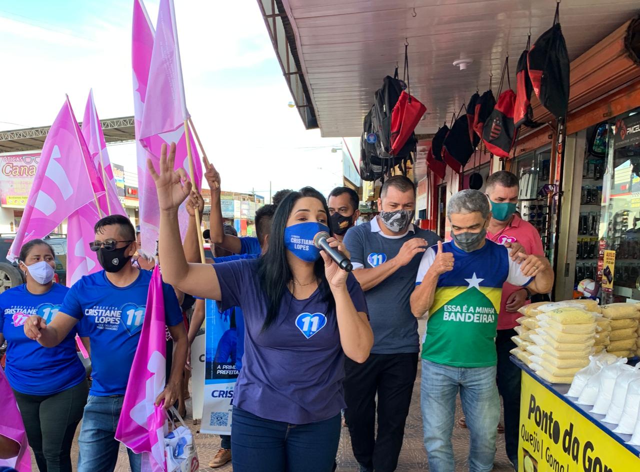 ELEIÇÕES: Cristiane Lopes agradece pelos mais de 92 mil votos em sua campanha