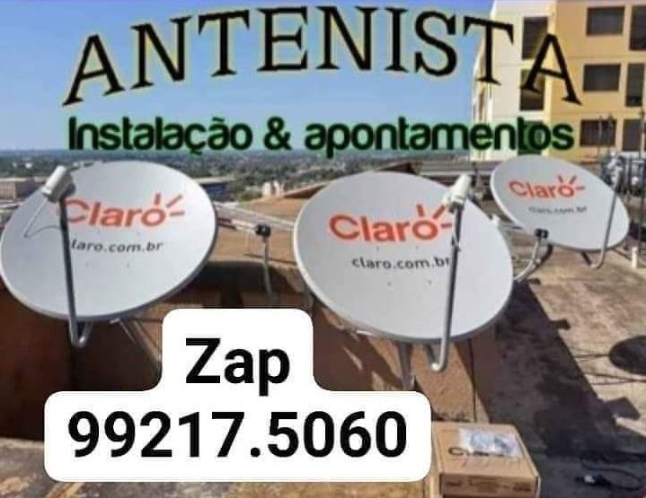 Profissional mais indicado para instalações e  manutenções de antenas em geral