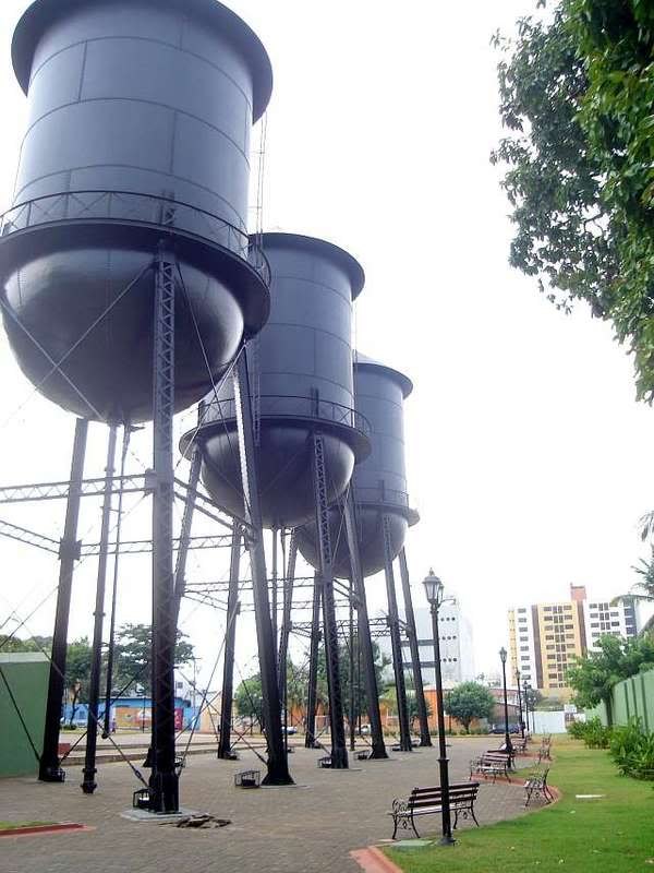 TURISMO: Conheça Praça das Três Caixas D'Água, principal símbolo de Porto Velho
