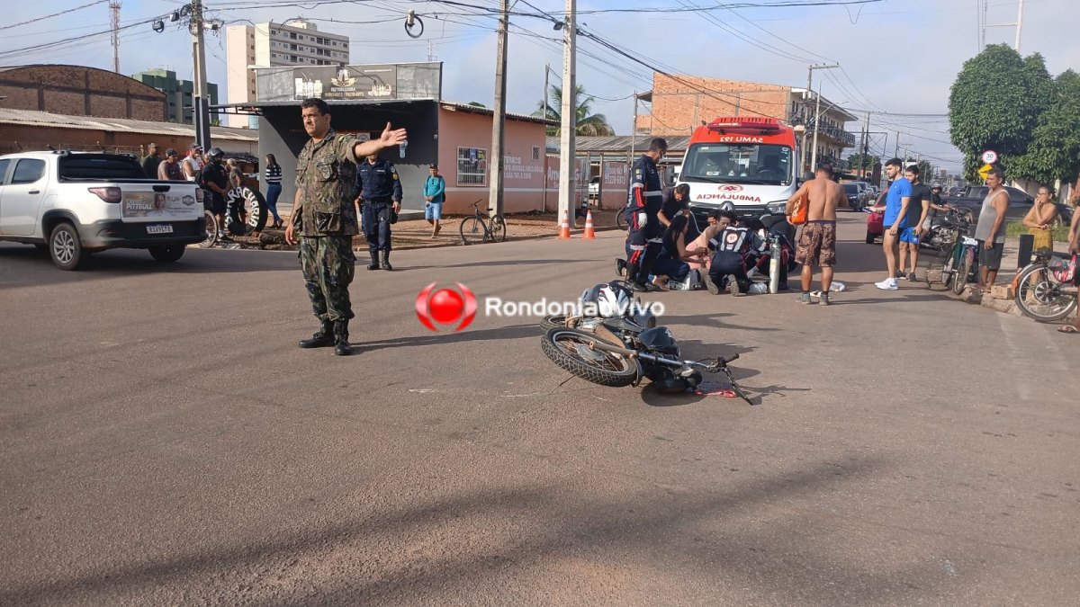 URGENTE: Mulher em moto morre  após gravíssimo acidente 