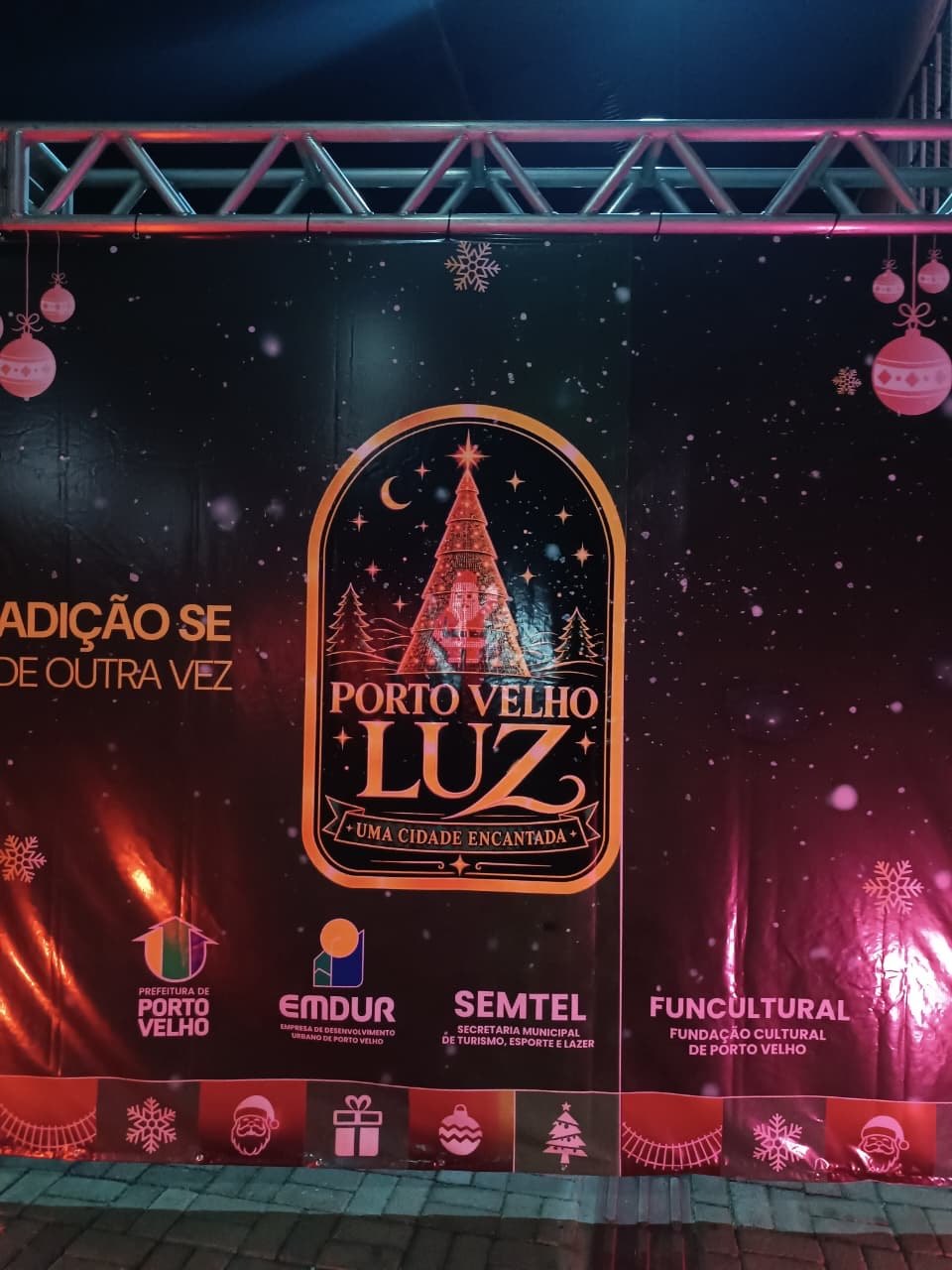 CULTURA E TURISMO: Natal Porto Velho Luz terá 44 dias de programação e espera 1,2 milhão de visitas