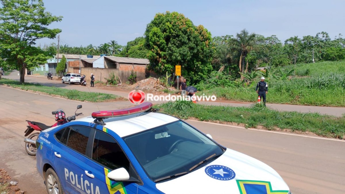 QUEDA DE MOTO: Acidente deixa duas mulheres feridas em ladeira na região Central 