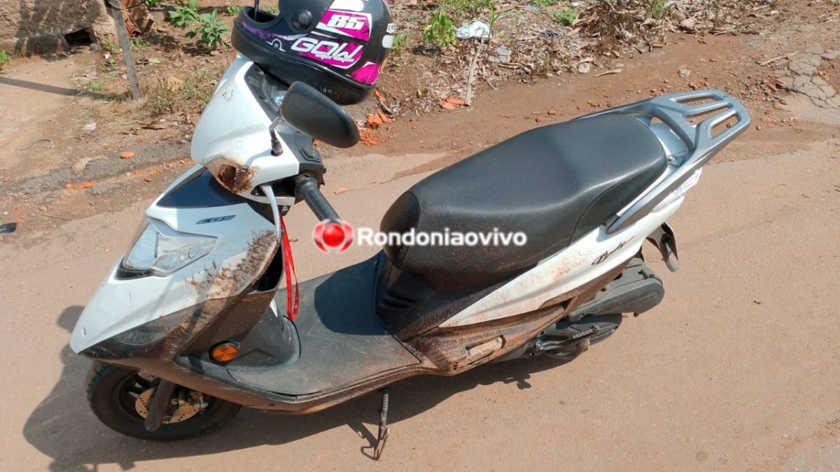 QUEDA DE MOTO: Acidente deixa duas mulheres feridas em ladeira na região Central 