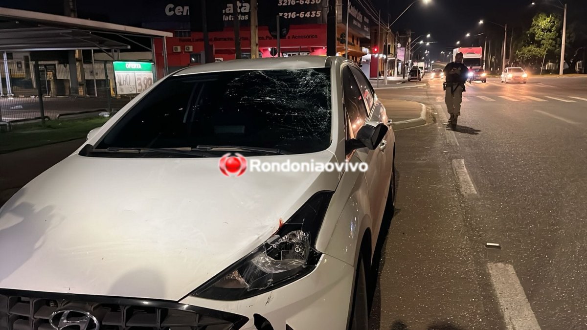 GRAVE: Ciclista é atropelado por carro na Avenida Jorge Teixeira 