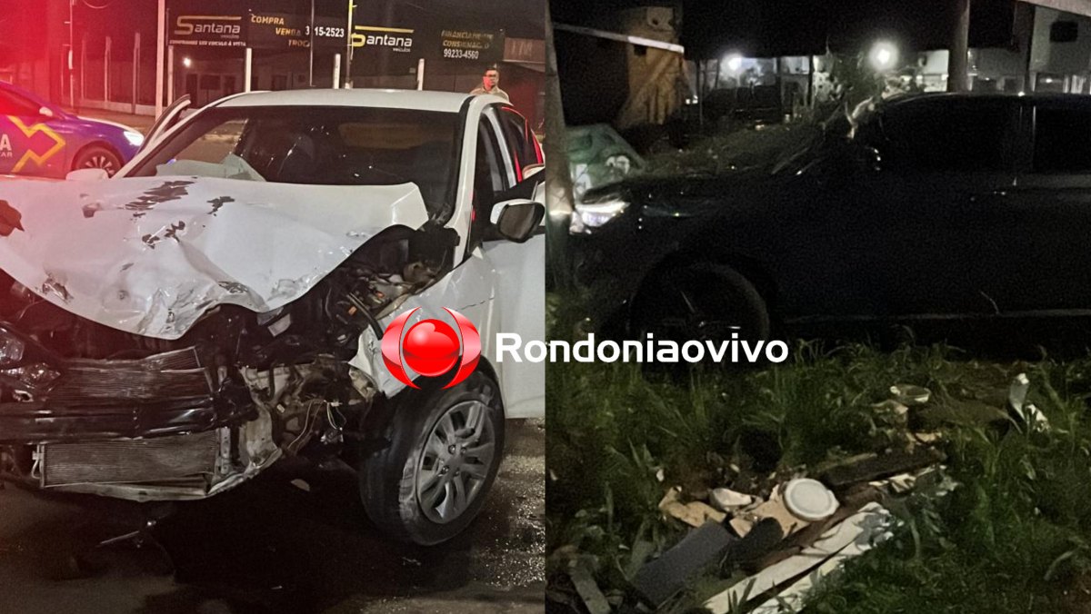 VÍDEO: Testemunha grava forte colisão entre carros que deixou esteticista ferida 