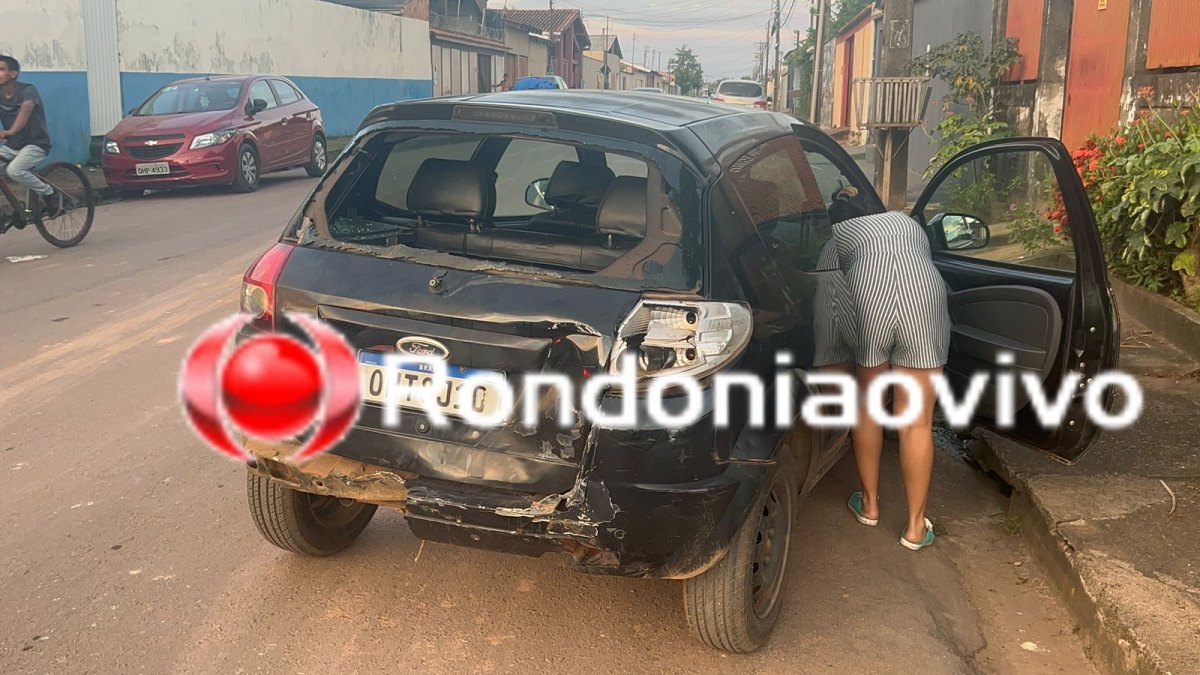 VÍDEO: Motoboy sofre fratura exposta em grave acidente na frente de escola