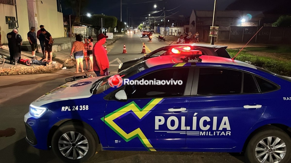 URGENTE: Motoqueiro de 16 anos sofre grave acidente na Avenida Alexandre Guimarães 