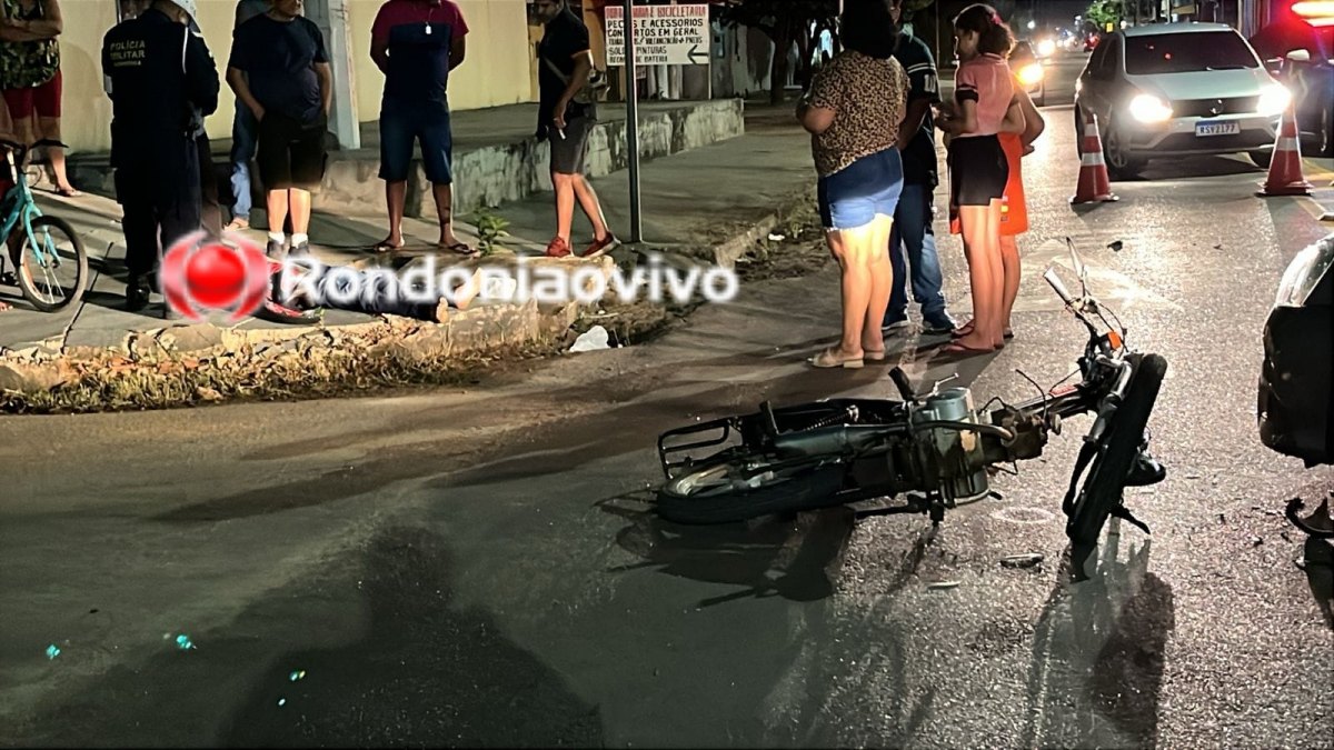 URGENTE: Motoqueiro de 16 anos sofre grave acidente na Avenida Alexandre Guimarães 