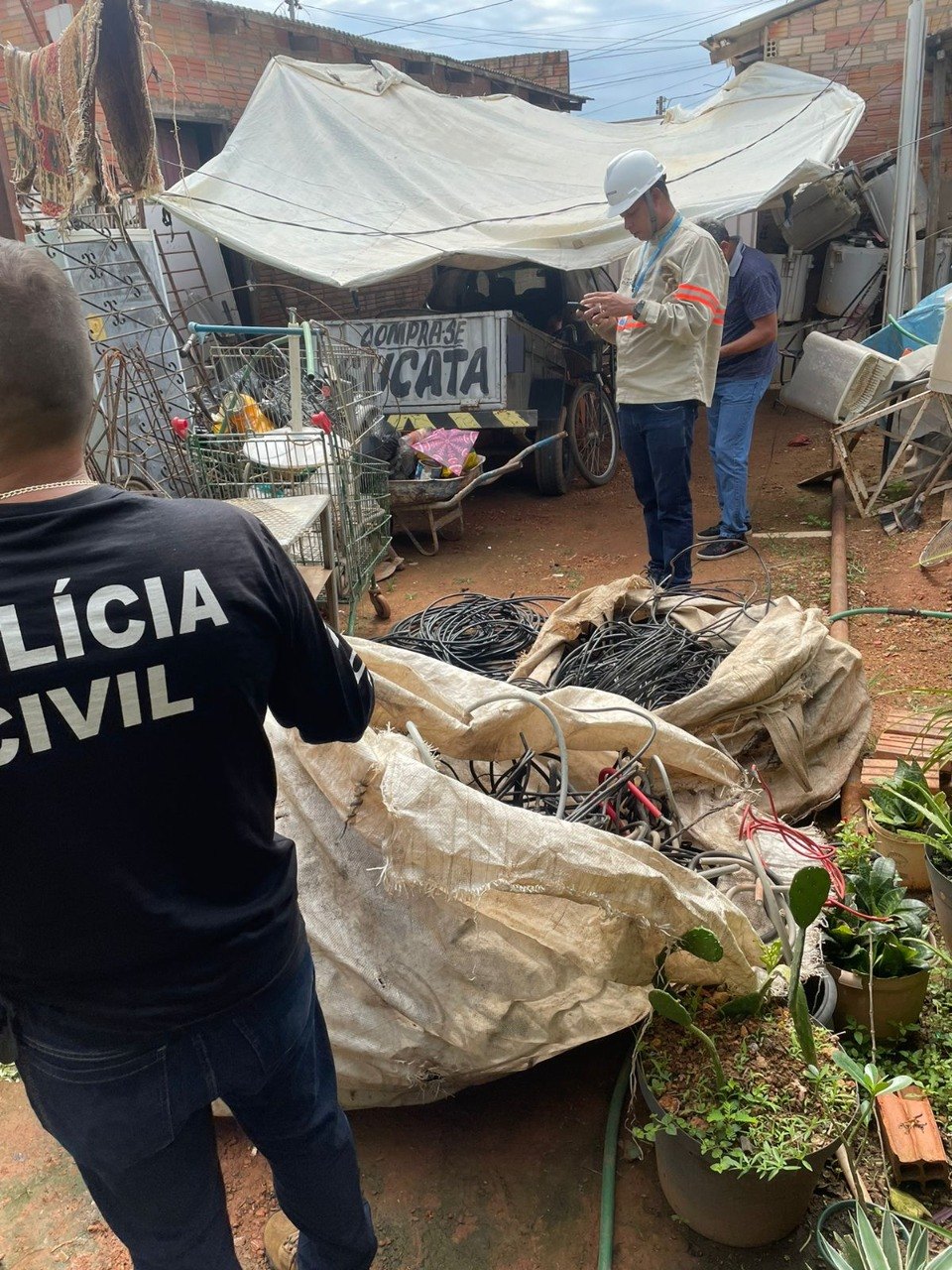 BLACKOUT II: Operação prende empresário que comprava fiação furtada da Energisa 