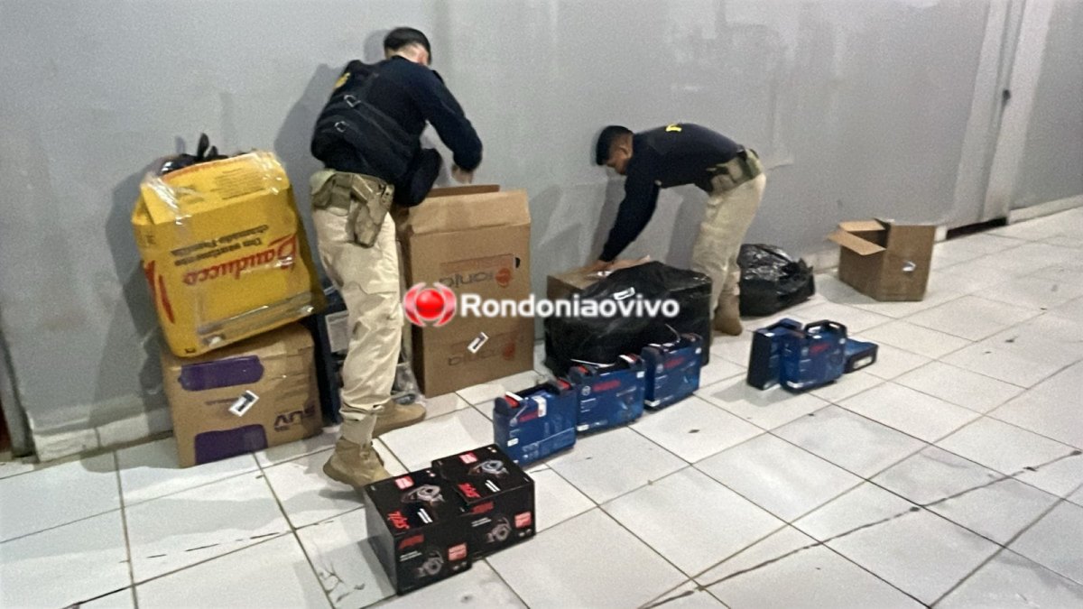 EM FUGA NA BR: PRF prende em Porto Velho quadrilha que fez arrastão na loja Havan 