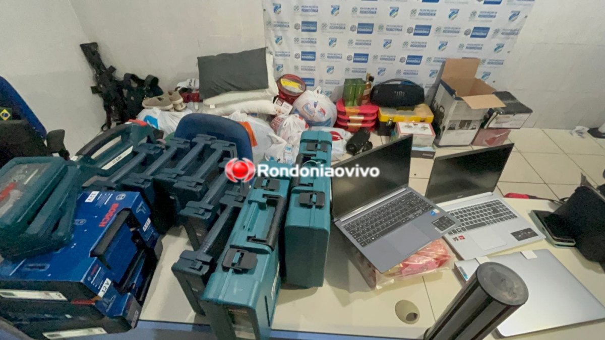 EM FUGA NA BR: PRF prende em Porto Velho quadrilha que fez arrastão na loja Havan 