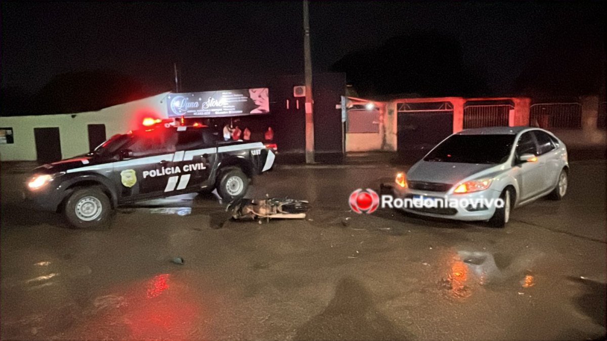 URGENTE: Acidente deixa motociclista seriamente ferido na zona Sul