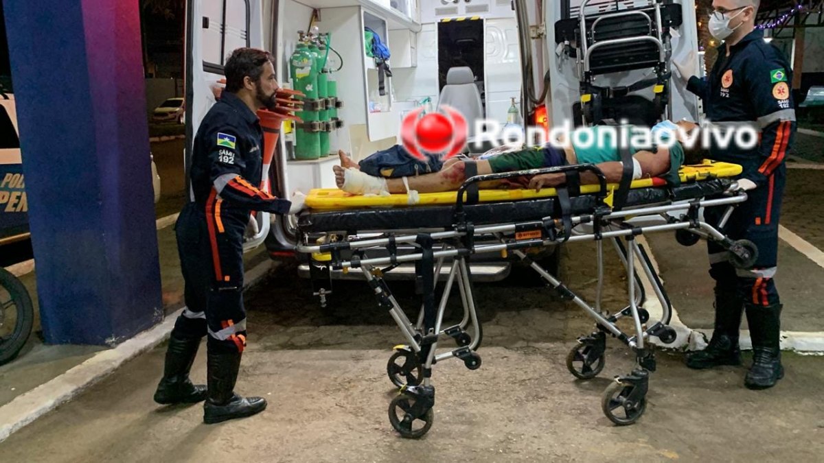 TRAUMATISMO: Ciclista fica em estado gravíssimo ao ser atropelado na BR-364 