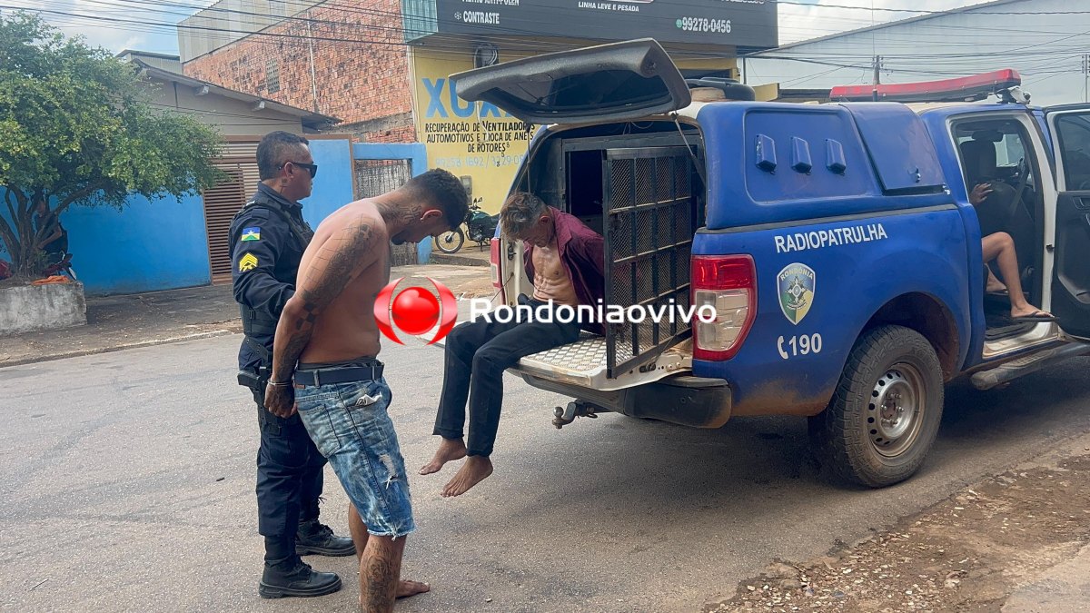 'CABULOSO DO CV': Equipe do sargento Machado prende casal, foragido e fecha boca de fumo