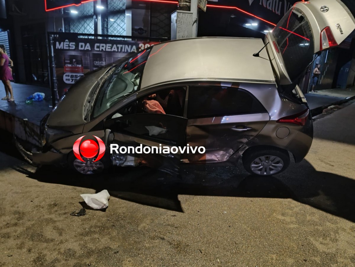 NO SEMÁFORO: Grave acidente é registrado na região Central de Porto Velho 