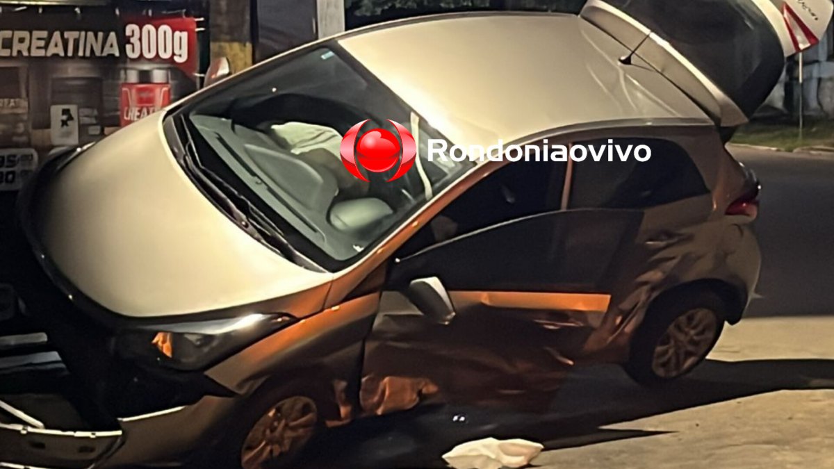 NO SEMÁFORO: Grave acidente é registrado na região Central de Porto Velho 