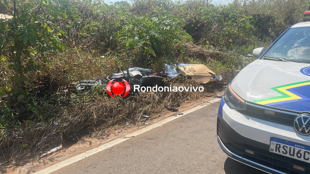 URGENTE: Motociclista morre em acidente na Estrada da Areia Branca