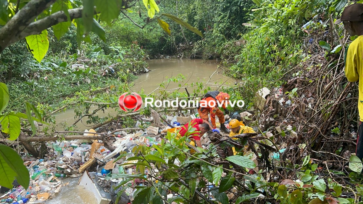 VÍDEO: Corpo é encontrado em córrego na zona Norte da capital 