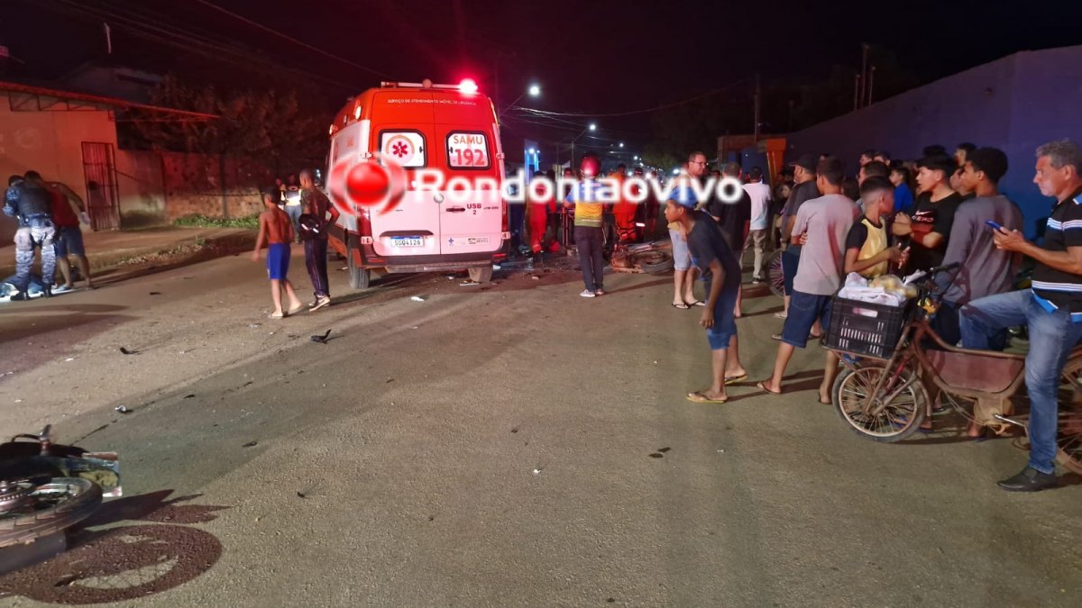 ATUALIZAÇÃO: Duas pessoas morrem após violenta batida frontal na zona Leste 