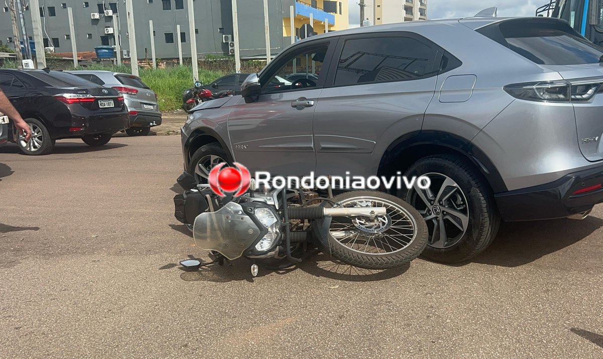 VÍDEO: Casal fica gravemente ferido; Motociclista teve fratura exposta