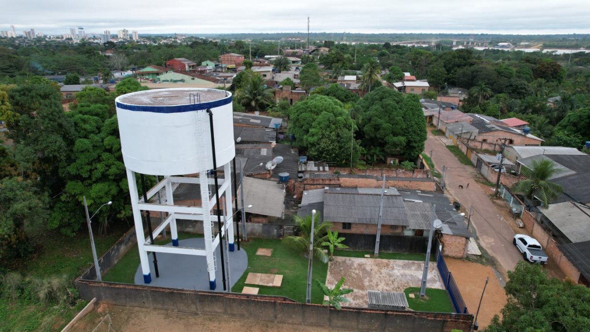 BENEFÍCIOS: Obras para distribuição de água tratada é realizada em Porto Velho e vai contemplar bairros da Capital