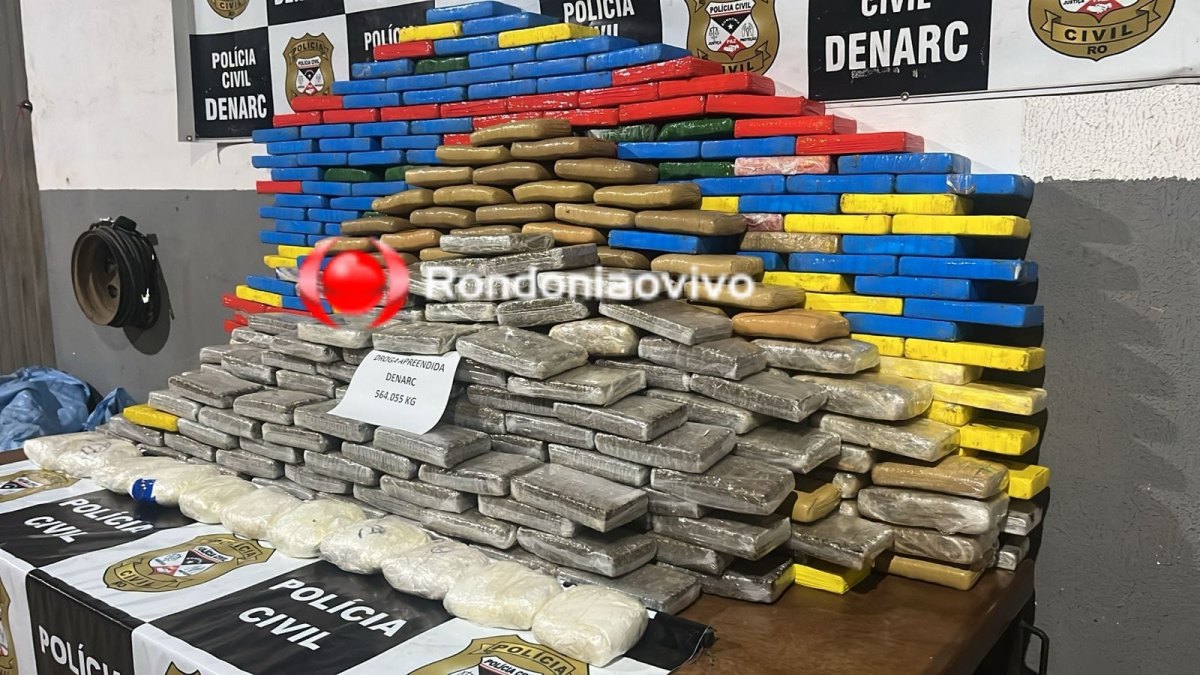 MEIA TONELADA: Denarc apreende centenas de quilos de drogas na capital 