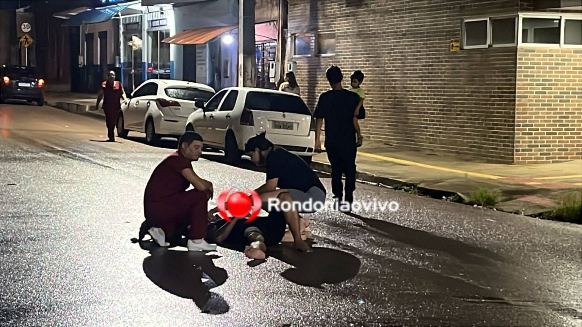 URGENTE: Motoboy fica gravemente ferido ao bater na traseira de táxi 